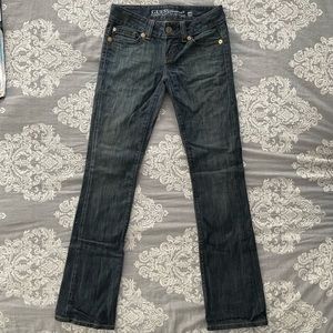 Guess dark wash bootcut jeans